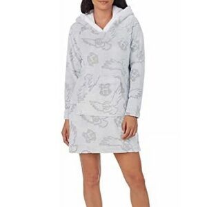 Harry Potter Lounger With Sherpa Hood Blue White M